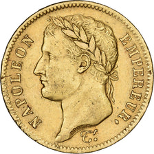 França, 40 Francs, Napoléon I, 1811, Paris, Dourado, EF(40-45), Gadoury:1084