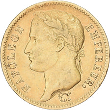 Francia, 40 Francs, Napoléon I, 1812, Paris, Oro, MBC, Gadoury:1084, KM:696.1