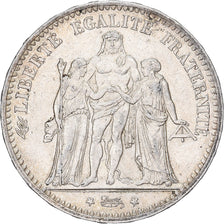 France, 5 Francs, Hercule, 1874, Paris, Silver, AU(50-53), Gadoury:745a