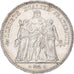 France, 5 Francs, Hercule, 1874, Paris, Argent, TTB+, Gadoury:745a, KM:820.1