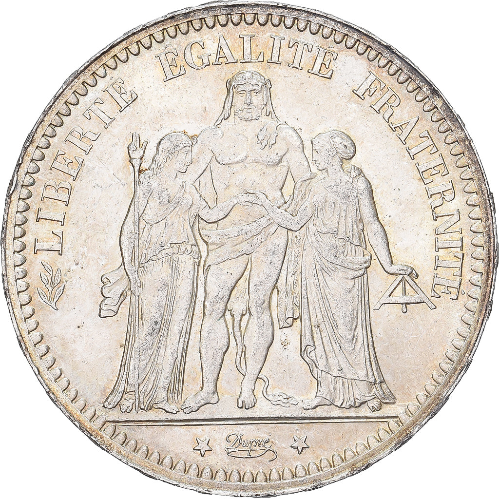 Frankreich, 5 Francs, Hercule, 1873, Paris, Silber, VZ+, Gadoury:745.a, KM:820.1