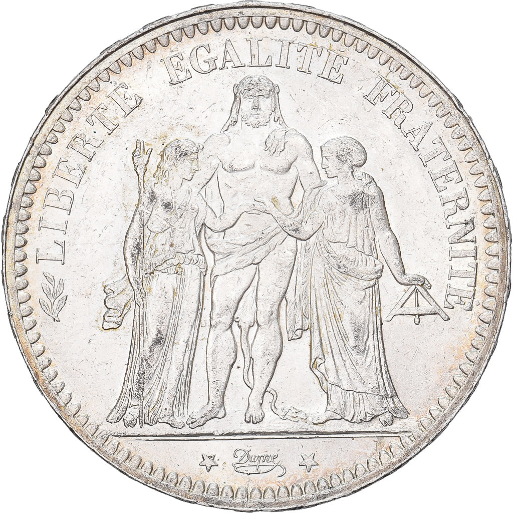 Frankreich, 5 Francs, Hercule, 1873, Paris, Silber, VZ+, Gadoury:745.a, KM:820.1