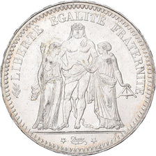 France, 5 Francs, Hercule, 1873, Paris, Silver, MS(60-62), Gadoury:745.a