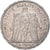 France, 5 Francs, Hercule, 1873, Paris, Silver, MS(60-62), Gadoury:745.a