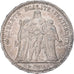 França, 5 Francs, Hercule, 1873, Paris, Prata, MS(60-62), Gadoury:745.a