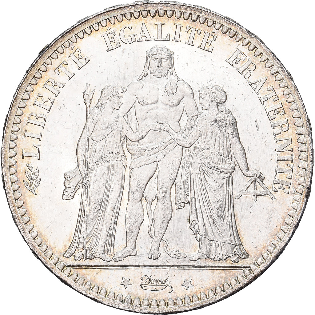 Francia, 5 Francs, Hercule, 1873, Paris, Argento, SPL, Gadoury:745.a, KM:820.1