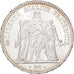 França, 5 Francs, Hercule, 1873, Paris, Prata, MS(63), Gadoury:745.a, KM:820.1
