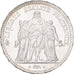 France, 5 Francs, Hercule, 1873, Paris, Silver, MS(63), Gadoury:745.a, KM:820.1