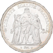 France, 5 Francs, Hercule, 1873, Paris, Silver, MS(63), Gadoury:745.a, KM:820.1