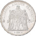 França, 5 Francs, Hercule, 1873, Paris, Prata, MS(63), Gadoury:745.a, KM:820.1