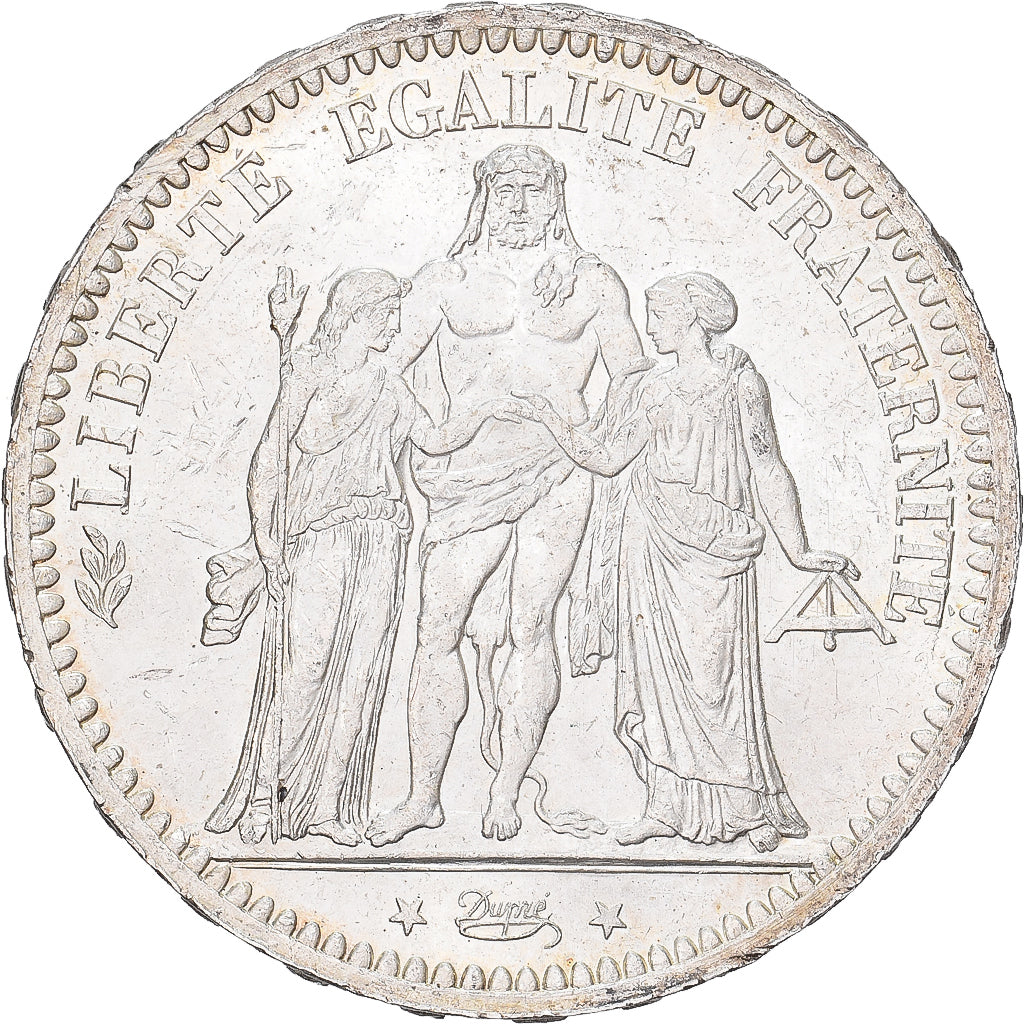 Francia, 5 Francs, Hercule, 1873, Paris, Argento, SPL, Gadoury:745.a, KM:820.1
