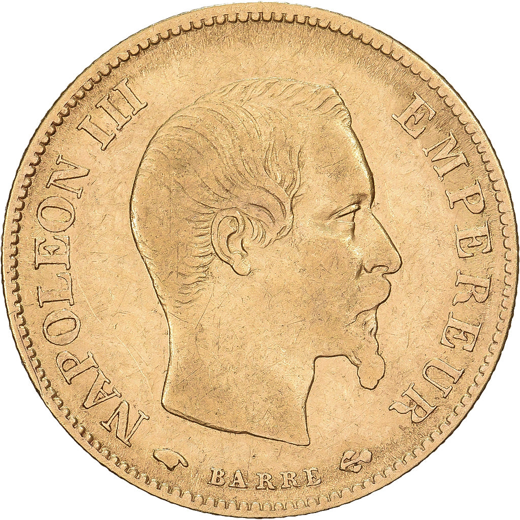 Frankrijk, 10 Francs, Napoléon III, 1859, Paris, Goud, FR, Gadoury:1014