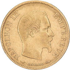 France, 10 Francs, Napoléon III, 1859, Paris, Gold, VF(20-25), Gadoury:1014