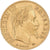 France, 10 Francs, Napoléon III, 1866, Strasbourg, Large BB, Gold, EF(40-45)