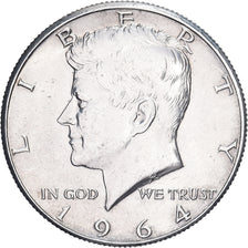 Stati Uniti, Half Dollar, Kennedy, 1964, Philadelphia, Argento, SPL