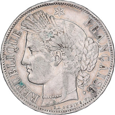 Francia, 5 Francs, Cérès, 1849, Paris, Plata, MBC, Gadoury:719, KM:761.1