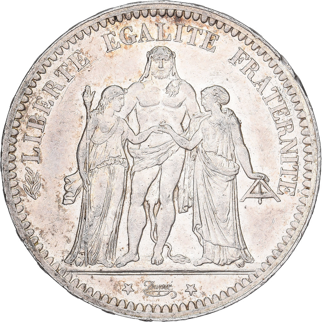 Francia, 5 Francs, Hercule, 1873, Paris, Plata, EBC, Gadoury:745a, KM:820.1