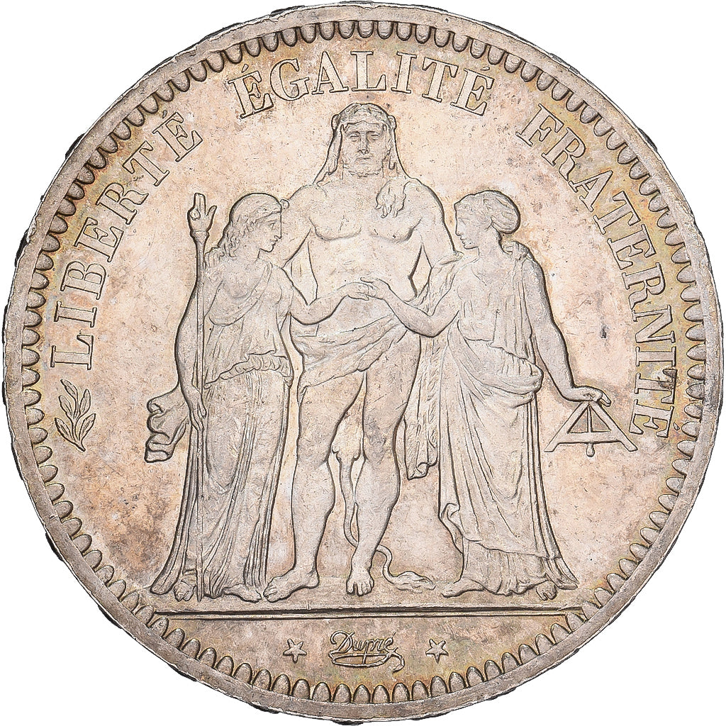 Frankreich, 5 Francs, Hercule, 1873, Paris, Silber, VZ+, Gadoury:745a, KM:820.1