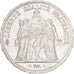 Frankreich, 5 Francs, Hercule, 1873, Paris, Silber, VZ+, Gadoury:745a, KM:820.1
