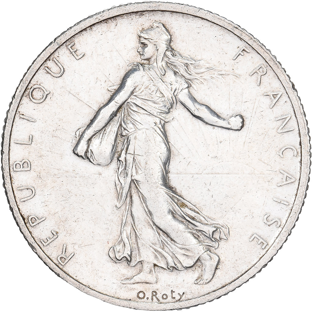 France, 2 Francs, Semeuse, 1901, Paris, Argent, SUP, Gadoury:532, KM:845.1