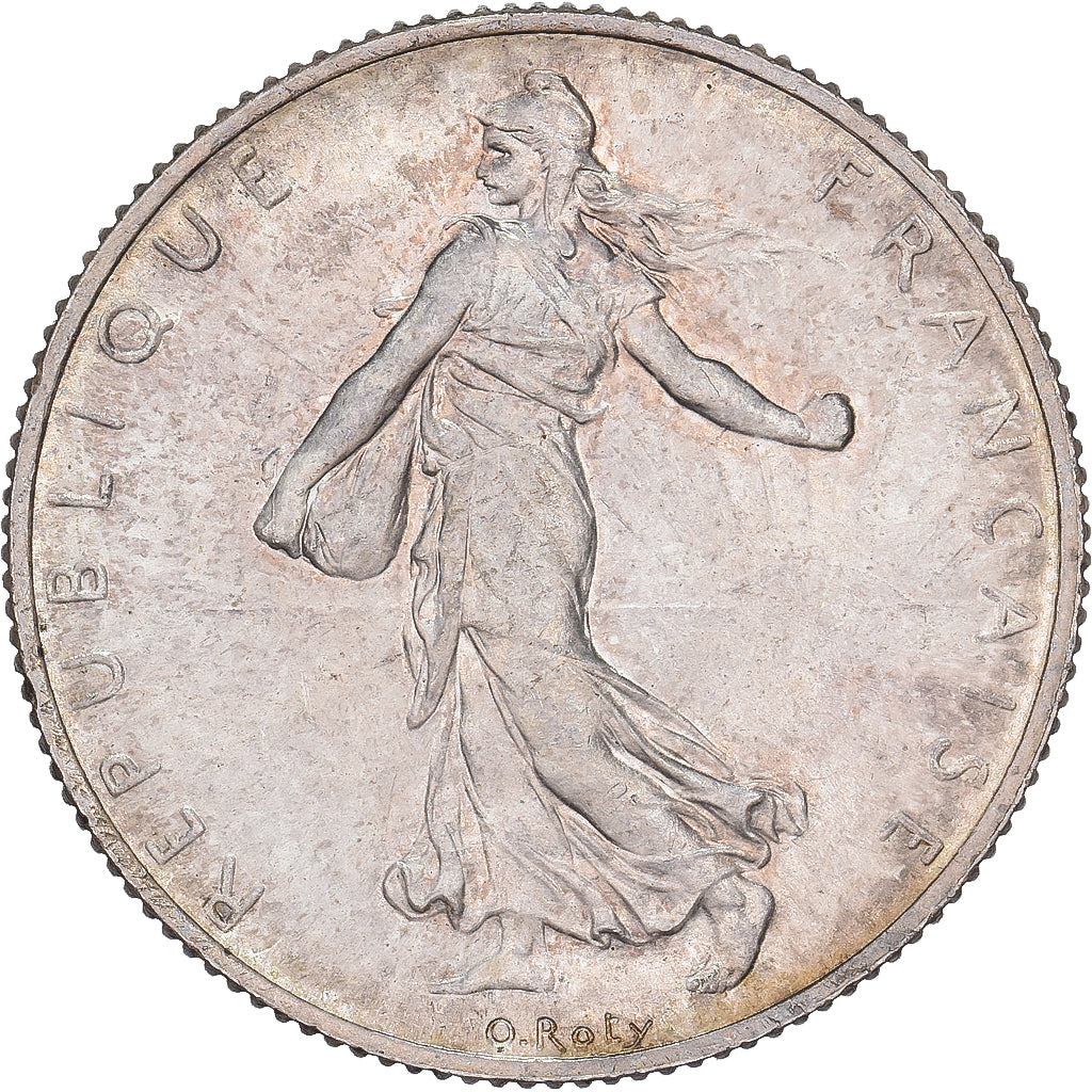 France, 2 Francs, Semeuse, 1920, Paris, Argent, SPL, Gadoury:532, KM:845.1