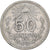 Mexico, 50 Centavos, 1919, Mexico City, Silver, VF(30-35), KM:447