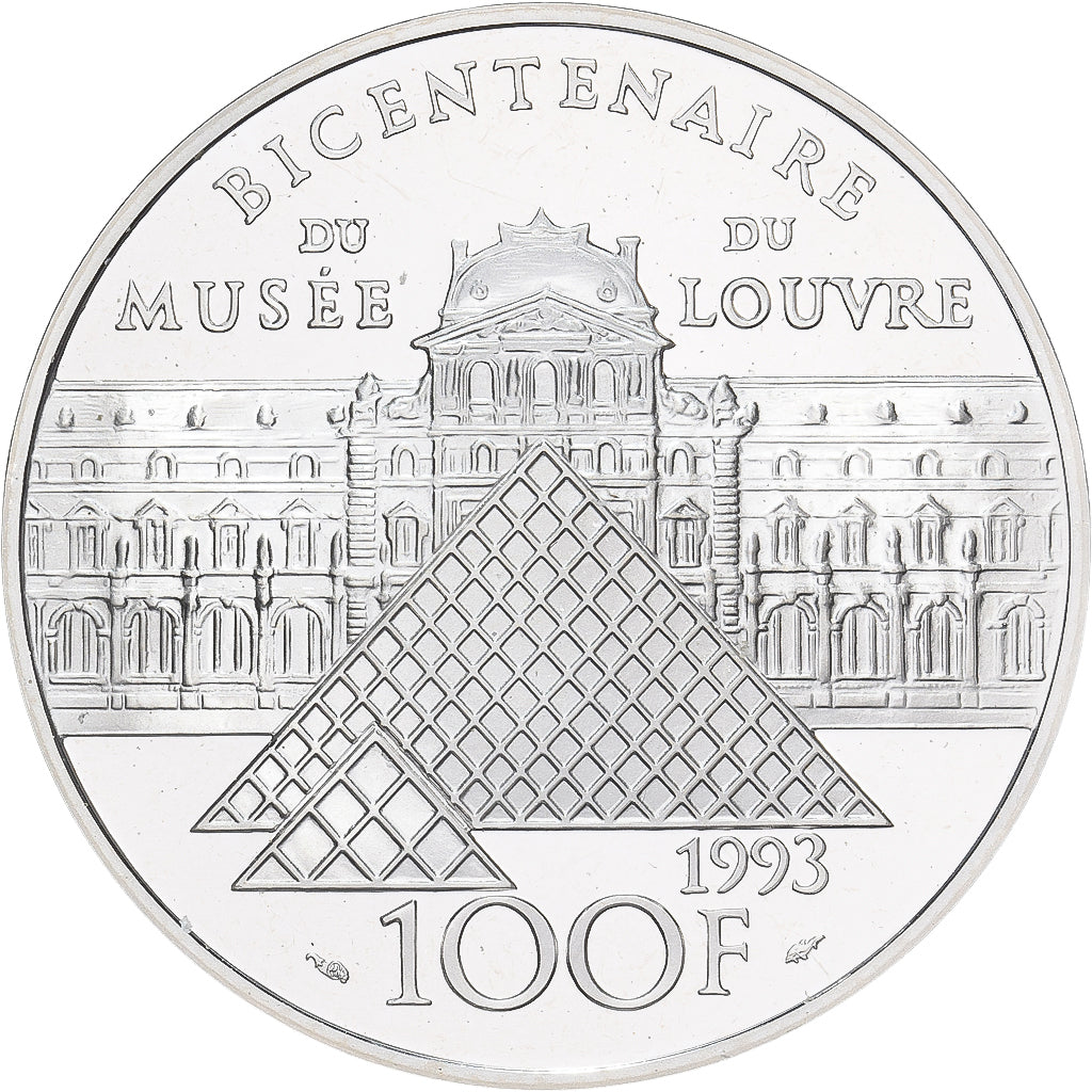 Frankrijk, 100 Francs, L'Infante, Bicentenaire du Musée du Louvre, 1993, BE