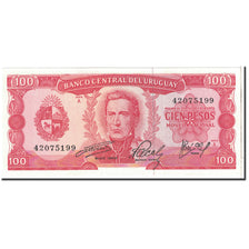 Banknote, Uruguay, 100 Pesos, 1967, Undated, KM:47a, UNC(65-70)