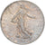 Frankrijk, Franc, Semeuse, 1916, Paris, Zilver, UNC, Gadoury:467, KM:844.1