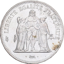 France, 50 Francs, Hercule, 1974, Hybrid issue, Silver, MS(60-62), Gadoury:882a