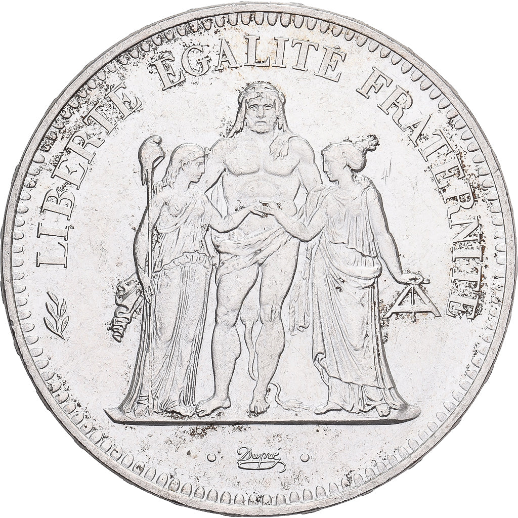 Francia, 50 Francs, Hercule, 1974, Hybrid issue, Argento, SPL, Gadoury:882a