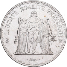 France, 50 Francs, Hercule, 1974, Hybrid issue, Silver, MS(63), Gadoury:882a