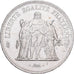 France, 50 Francs, Hercule, 1974, Hybrid issue, Silver, MS(63), Gadoury:882a