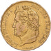 France, 20 Francs, Louis-Philippe, 1839, Paris, Gold, VF(30-35), KM:750.1