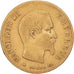 Frankreich, 10 Francs, Napoléon III, 1859, Strasbourg, Gold, S+, KM:784.4
