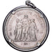 Francia, 50 Francs, Hercule, 1974, Paris, Plata, EBC, KM:941.1