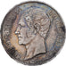 Belgio, Leopold I, 5 Francs, 5 Frank, 1852, Bruxelles, Argento, BB, KM:17