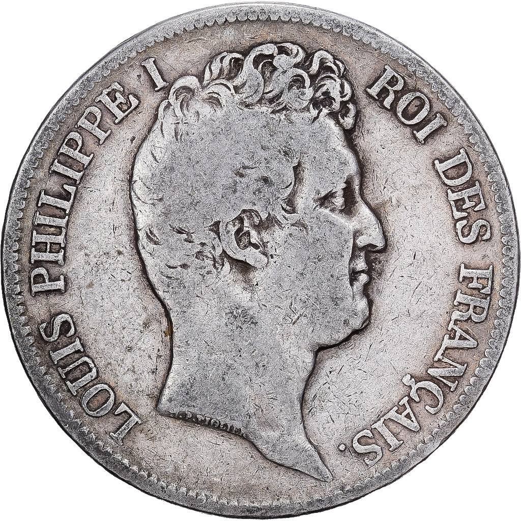 Francia, 5 Francs, Louis-Philippe, 1831, Bayonne, Plata, BC, KM:735.8