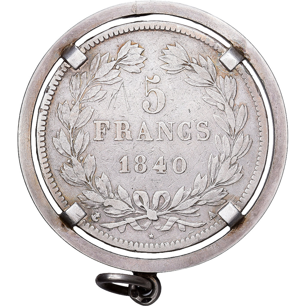 France, 5 Francs, Louis-Philippe, 1840, Paris, Argent, TB, KM:749.1