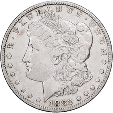 United States, Dollar, Morgan, 1882, Philadelphia, Silver, VF(20-25), KM:110