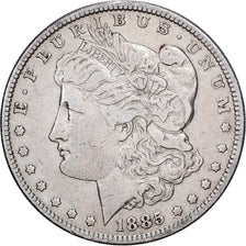 United States, Dollar, Morgan, 1885, Philadelphia, Silver, VF(20-25), KM:110