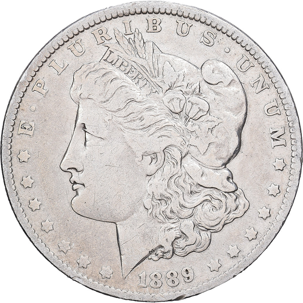 Vereinigte Staaten, Dollar, Morgan, 1889, New Orleans, Silber, S, KM:110