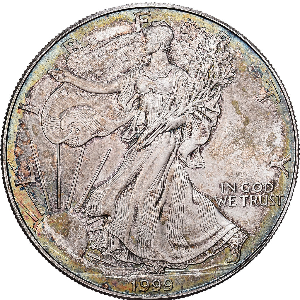 États-Unis, Dollar, 1999, Philadelphie, Argent, SUP+, KM:273