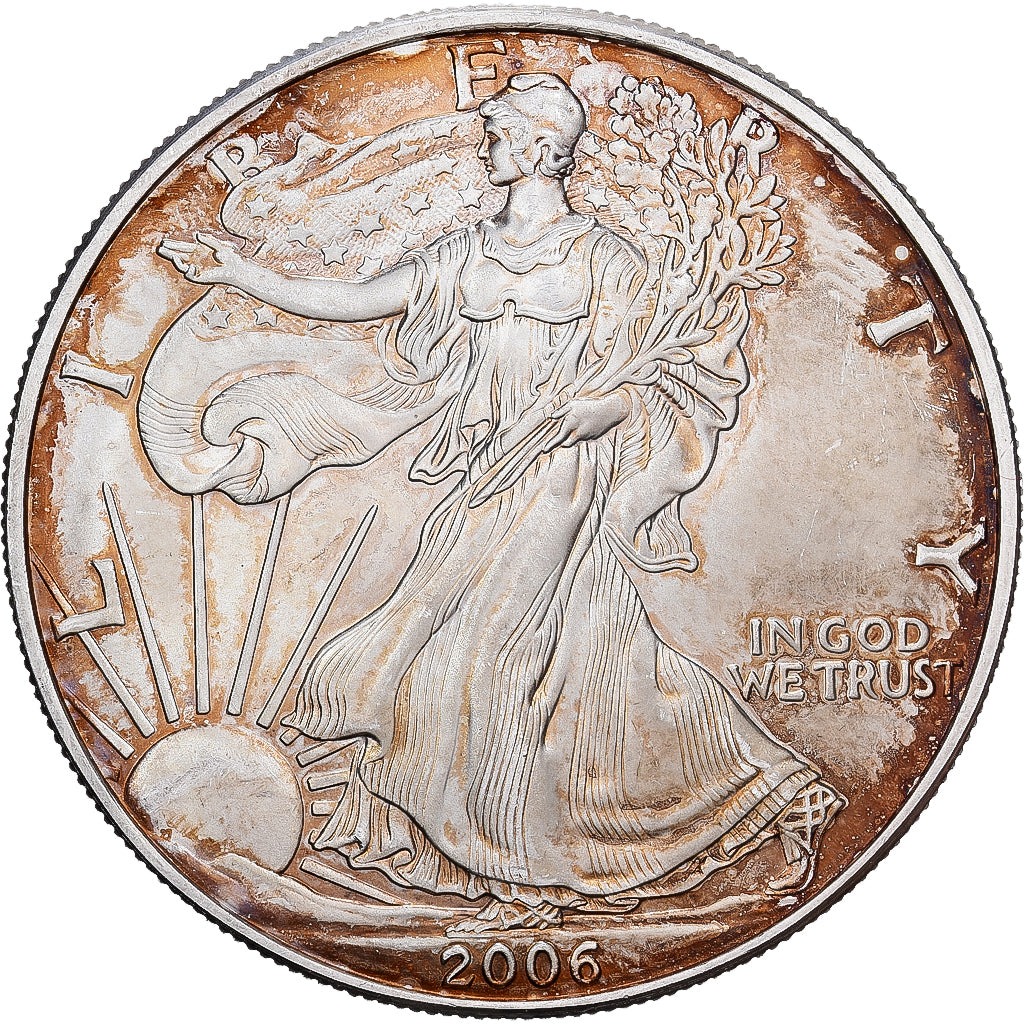 Vereinigte Staaten, Dollar, 2006, Philadelphia, Silber, VZ+, KM:273