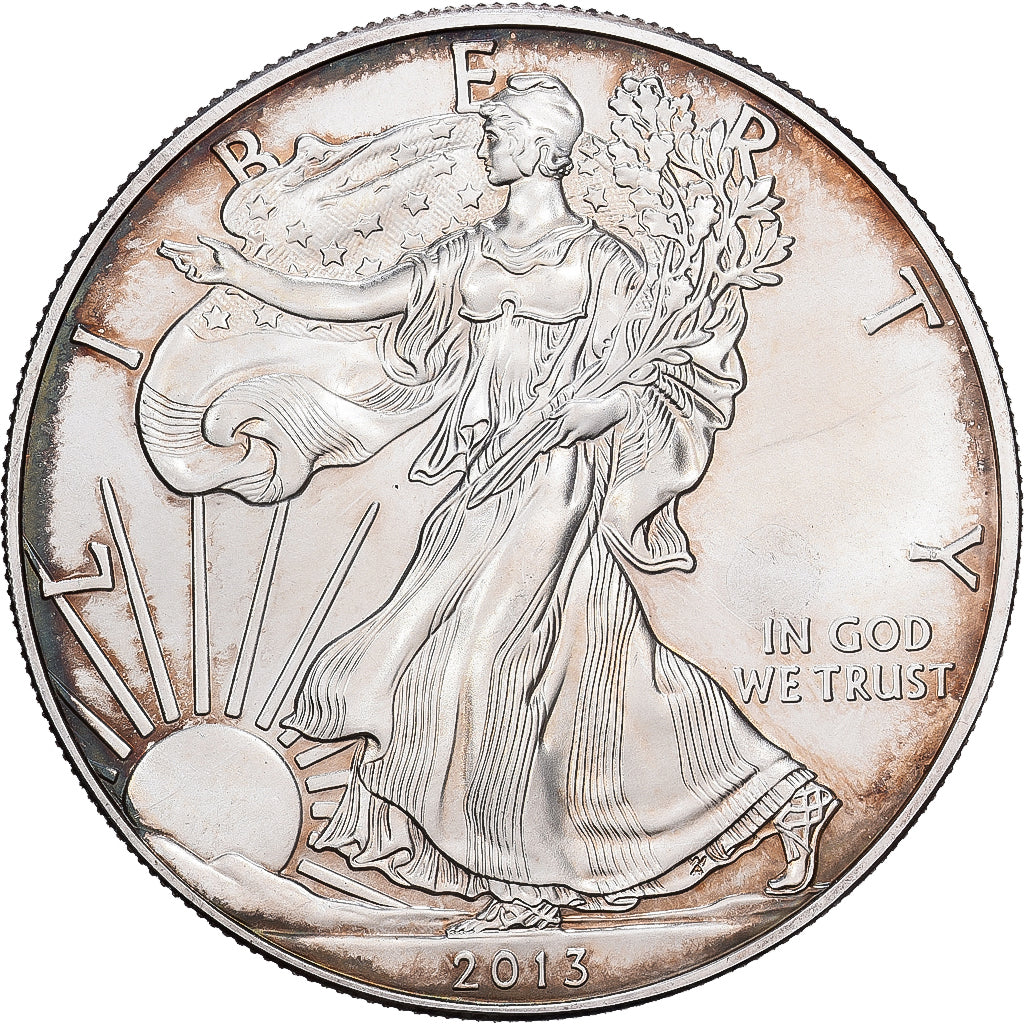 Vereinigte Staaten, Dollar, 2013, Philadelphia, Silber, VZ+, KM:273