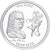 Francja, medal, Voltaire, Srebro, MS(65-70)