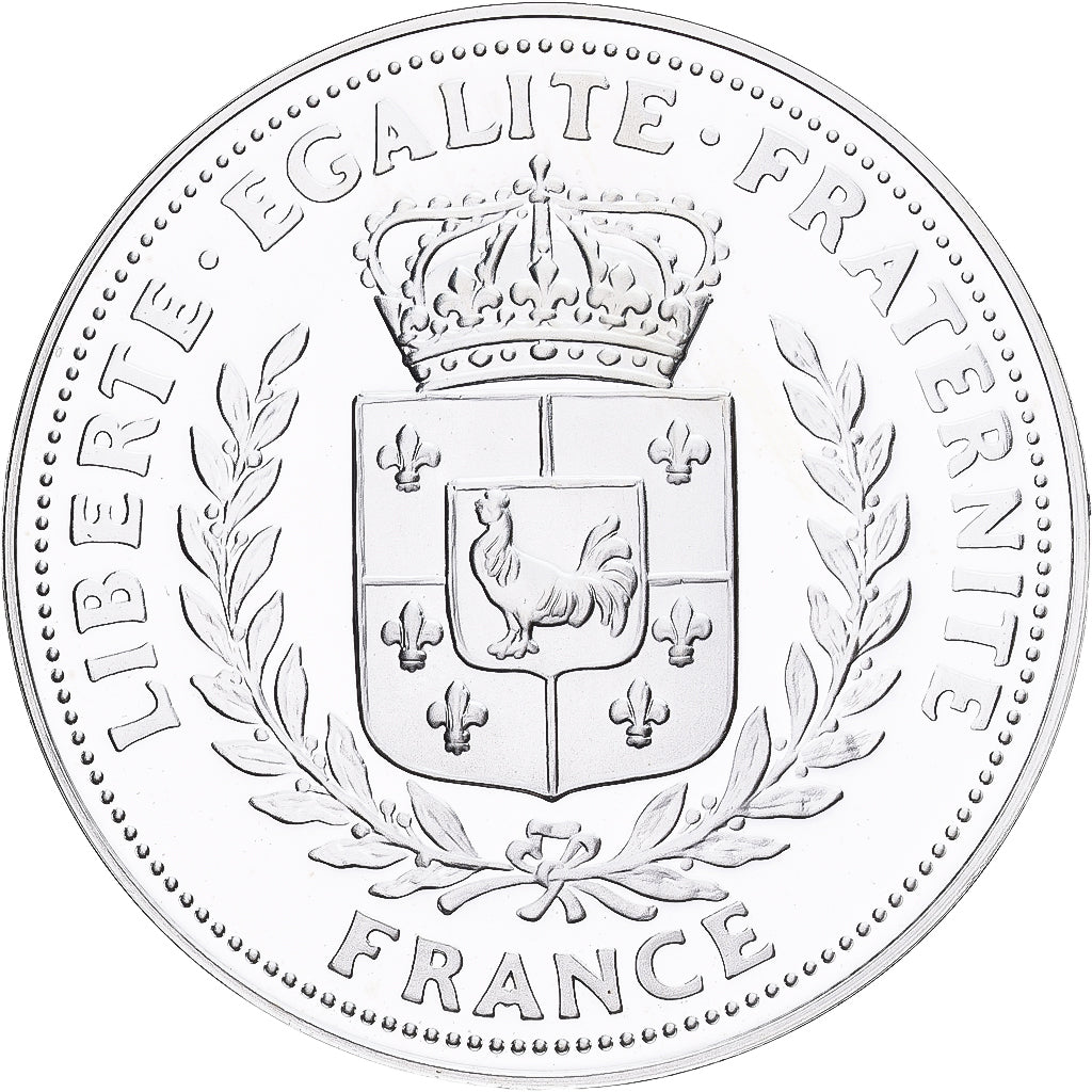 France, Medal, Seconde Guerre Mondiale, Honoré d'Estienne d'Orves, Silver