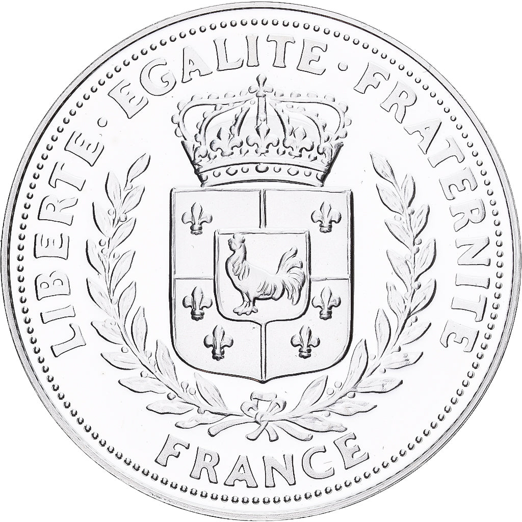 France, Medal, Gustave Eiffel, Silver, MS(64)