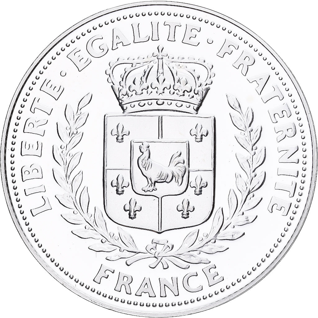 France, Medal, Peinture, Claude Monet, Silver, MS(64)