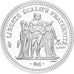 France, Medal, Reproduction de la 20 Francs Hercule 1973, Silver, MS(65-70)